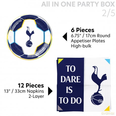 Tottenham Hotspur FC ALL-IN-ONE Party Box