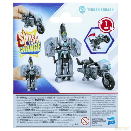 Transformers Earthspark - Smash to Change (Terran Thrash Figure)