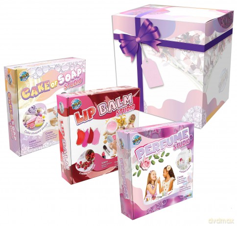 Tree Toys - Gift Box-Perfume, Lip Balm, Cake of Soap
