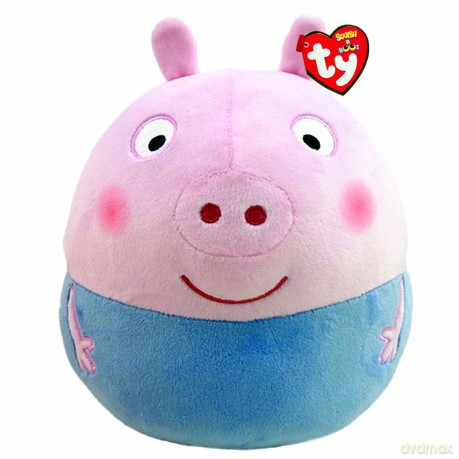 Ty - SquishaBoo George Pig 14"