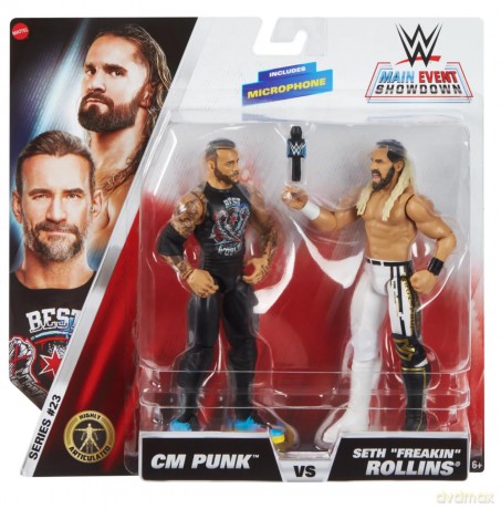 WWE - 2-pack CM Punk vs Seth Rollins