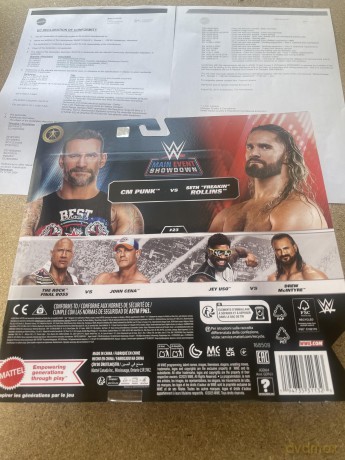 WWE - 2-pack CM Punk vs Seth Rollins