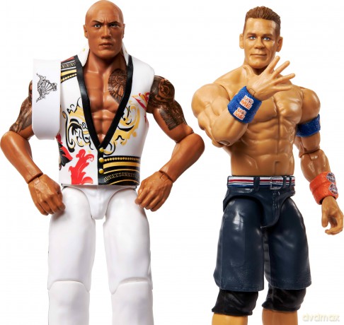 WWE - 2-pack The Rock vs John Cena