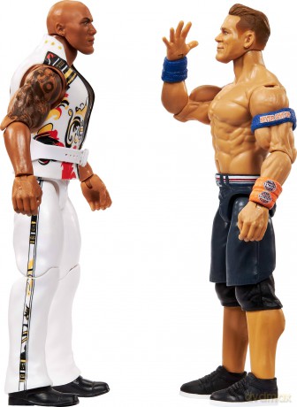 WWE - 2-pack The Rock vs John Cena
