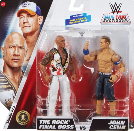 WWE - 2-pack The Rock vs John Cena
