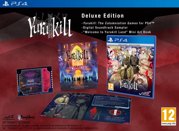 Yurukill: The Calumniation Games Deluxe Edition [GRA PS4]