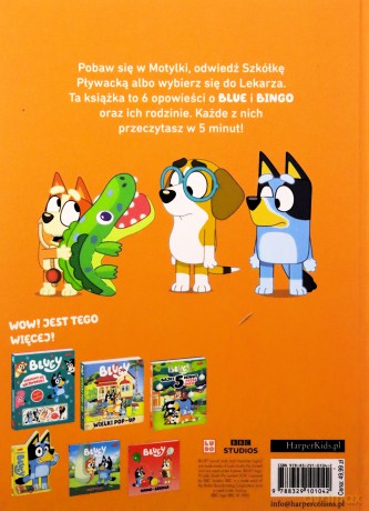 Bluey. Bajki 5 minut przed snem 2 - Opracowanie zbiorowe [KSIĄŻKA]