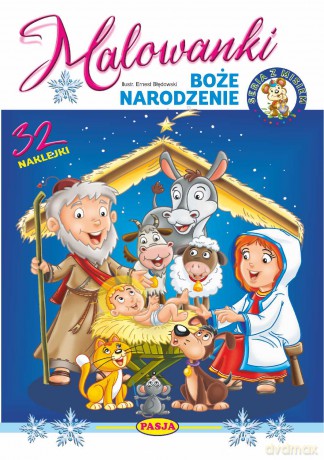 Boże Narodzenie.Malowanki - Włodzimierz Kruszewski,Ernest Błędowski [KSIĄŻKA]