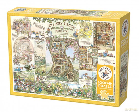 COBBLE HILL 1000 el. Brambly Hedge Wiosna 113594 [PUZZLE]