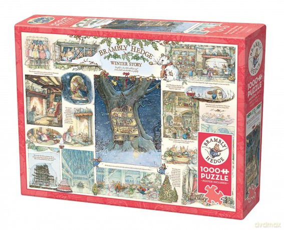 COBBLE HILL 1000 el. Brambly Hedge Zima 113597 [PUZZLE]