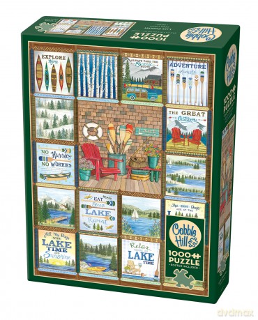 COBBLE HILL 1000 el. Kraina Wielkich Jezior 113576 [PUZZLE]