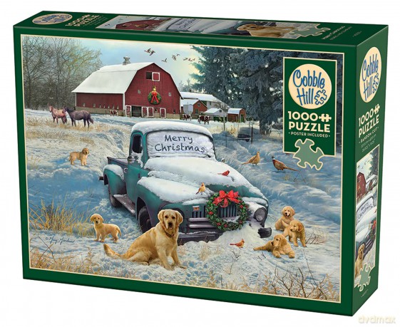 COBBLE HILL 1000 el. Merry Christmas 113566 [PUZZLE]