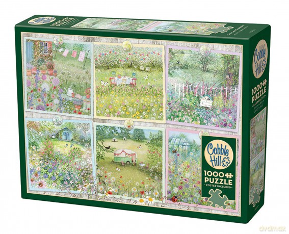 COBBLE HILL 1000 el. Pola kwiatów 113601 [PUZZLE]