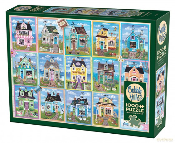 COBBLE HILL 1000 el. Sklepy nad morzem 113555 [PUZZLE]