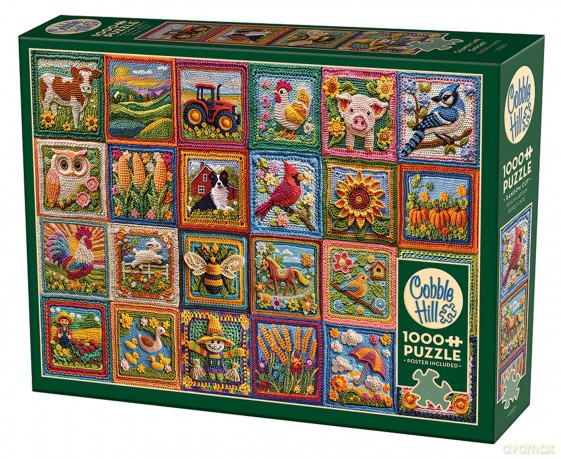 COBBLE HILL 1000 el. Wiejskie życie 113526 [PUZZLE]