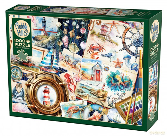 COBBLE HILL 1000 el. Wspomnienia znad morza 113556 [PUZZLE]