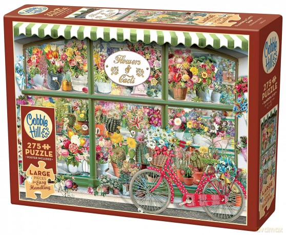 COBBLE HILL 275 el. XL Kwiaciarnia 113626 [PUZZLE]