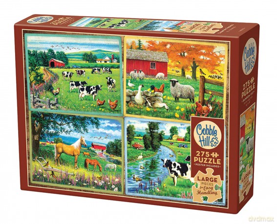 COBBLE HILL 275 el. XL Przyjaciele z jednej farmy 113628 [PUZZLE]