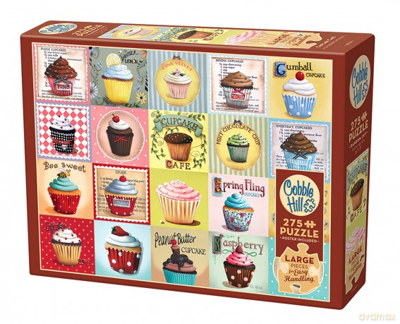 COBBLE HILL 275 el. XL Pyszne babeczki 112655 [PUZZLE]