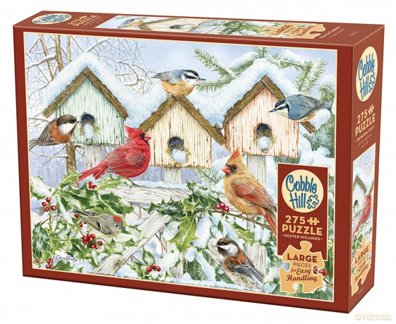 COBBLE HILL 275 el. XL Zimowy ptaków śpiew 112694 [PUZZLE]