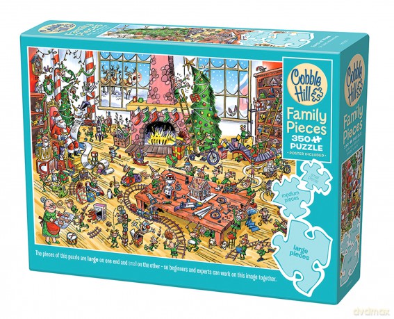 COBBLE HILL 350 el. Elfy w pracy 112688 [PUZZLE]