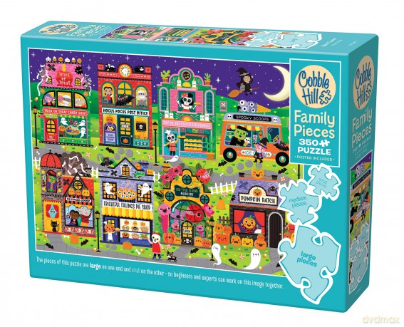COBBLE HILL 350 el. Miasteczko Halloween 113583 [PUZZLE]