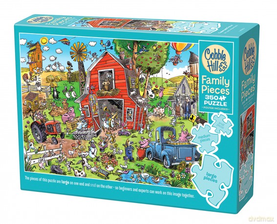 COBBLE HILL 350 el. Wiejskie szaleństwo 112684 [PUZZLE]