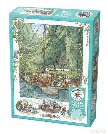 COBBLE HILL 500 el. Brambly Hedge Wszyscy na pokład! 113522 [PUZZLE]