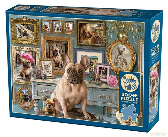 COBBLE HILL 500 el. Buldog francuski 113529 [PUZZLE]