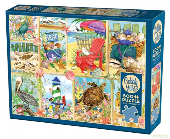 COBBLE HILL 500 el. Dzień na plaży 113557 [PUZZLE]