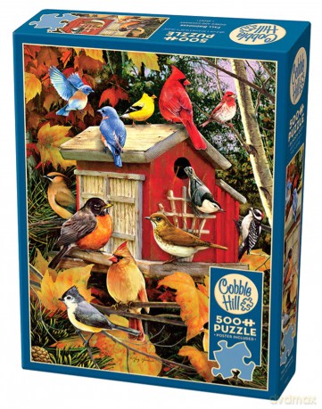 COBBLE HILL 500 el. Jesienny domek dla ptaków 112651 [PUZZLE]