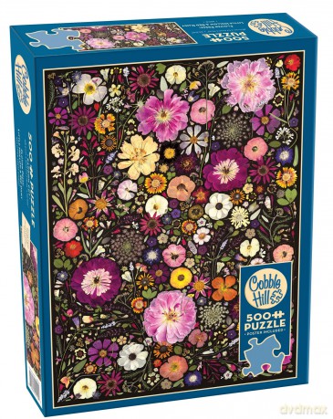 COBBLE HILL 500 el. Kolorowe kwiaty 113591 [PUZZLE]