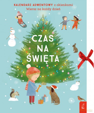 Czas na święta. Kalendarz adwentowy z okienkami - Opracowanie zbiorowe [KSIĄŻKA]