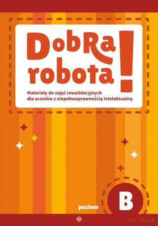 Dobra robota! Poziom B Materiały do zajęć rewalidacyjnych dla uczniów z niepełnosprawnością intelektualną [KSIĄŻKA]