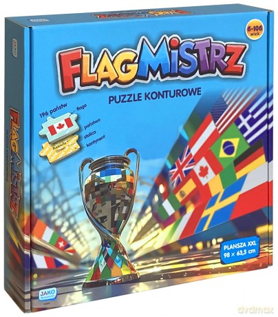 Gra Flagmistrz Puzzle konturowe [GRA]