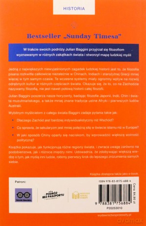 Jak myśli świat? Podróż przez historię filozofii - Julian Baggini [KSIĄŻKA]