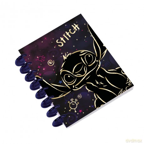 Kołobrulion A5 Disney Gold Stitch big ring 100 kartek wzór 3