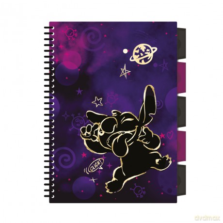 Kołobrulion B5 Disney Gold Stitch project book 100 kartek wzór 2