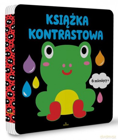 Książka kontrastowa 6+ - Ewelina Chmielińska [KSIĄŻKA]
