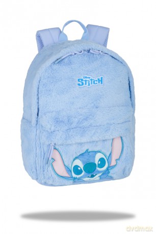 Plecak młodzieżowy Disney Fluffy Stitch blue