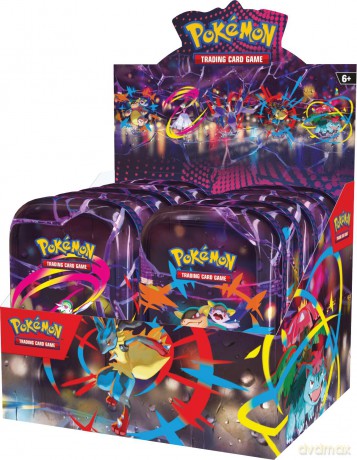 Pokemon TCG Mega Heroes Mini Tin puszki 1szt.mix [FIGURKA]