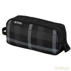 Piórnik Kosmetyczka Kwadratowa Be.Bag Fellow Karo Czarny [SZKOŁA]