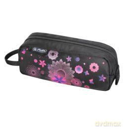 Piórnik Kosmetyczka Kwadratowa Be.Bag Fellow Pink Butterfly [SZKOŁA]