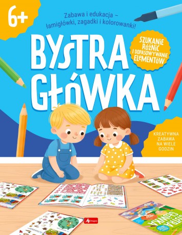 Rebusy i zagadki logiczne. Bystra Główka - Opracowanie zbiorowe [KSIĄŻKA]