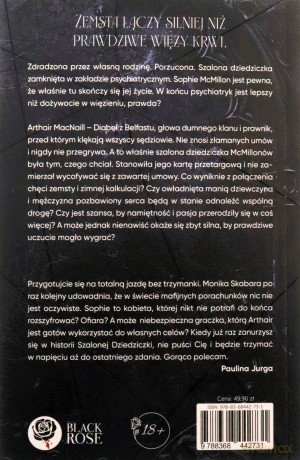 Szalona dziedziczka. Dylogia Irlandzka (Tom 2) - Monika Skabara [KSIĄŻKA]
