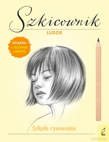 Szkicownik. Ludzie. Szkoła rysowania - Natalia Berlik [KSIĄŻKA]