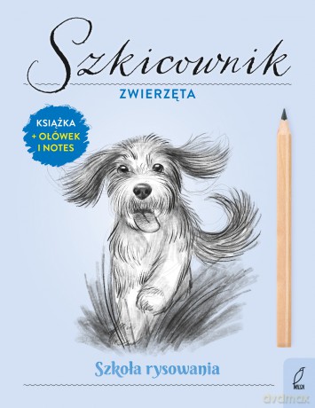 Szkicownik. Zwierzęta. Szkoła rysowania - Natalia Berlik [KSIĄŻKA]