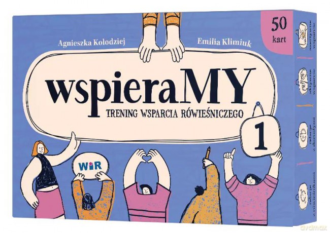 WspieraMY Trening wsparcia równieśniczego zestaw 1 - Agnieszka Kołodziej,Emilia Klimiuk [KSIĄŻKA]