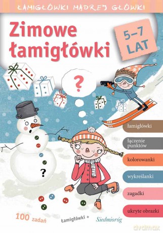 Zimowe łamigłówki. Łamigłówki mądrej główki - Tamara Michałowska [KSIĄŻKA]