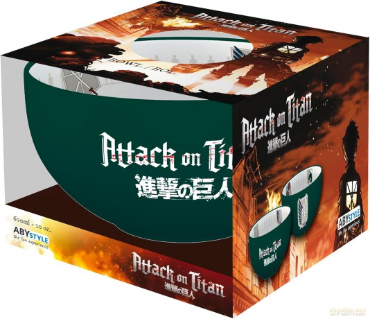 ATTACK ON TITAN - Miska - 600 ml - Emblemes S3